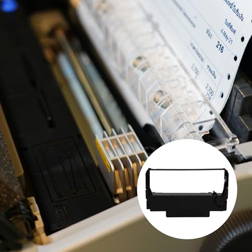 Cintas de tinta negra 6 unidades para impresora Epson miniatura 6