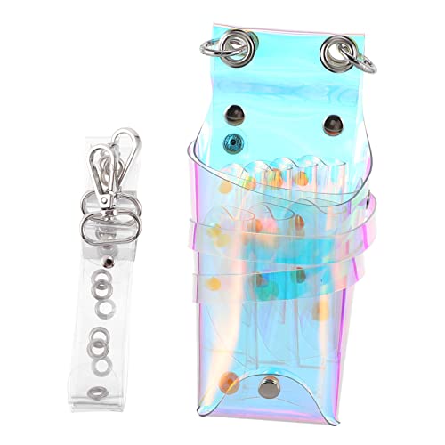 FOYTOKI Cross Body Pouch Barber Waist Bag Hair Stylist Scissors Bag Salon Belt Organizer