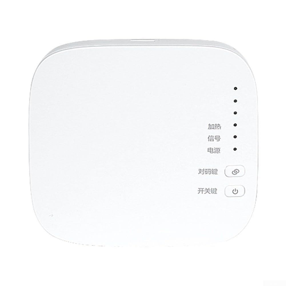 Termostato WiFi Tuya, supporto batteria e alimentazione USB, termostato programmabile settimanale per caldaie a gas riscaldamento raffreddamento con display digitale controllo vocale blocco bambini