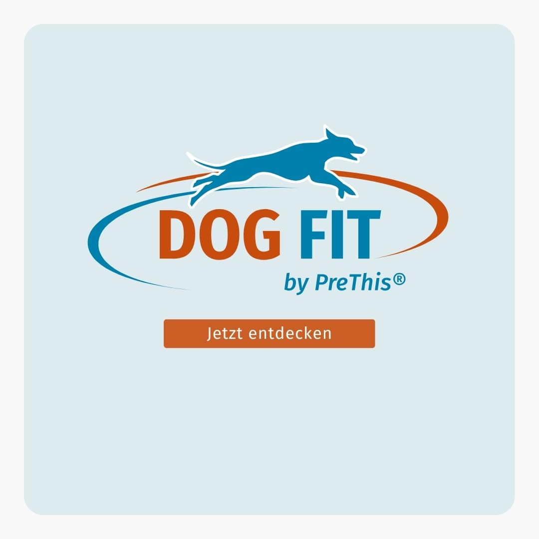 DOG FIT by PreThis® Care Senior für ältere Hunde I Für Vitalität, Wohlbefinden, Gelenke, Immunsystem. Mit Hyaluron & Vitaminen, ohne Zusätze I medium 10-25 kg
