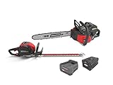 Snapper XD 82V MAX Cordless Electric Wood Bundle with Chainsaw, Hedge Trimmer, and (1) 2.0 Battery...