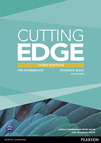 Cutting Edge Pre-intermediate (3E) Student book + DVD-ROM