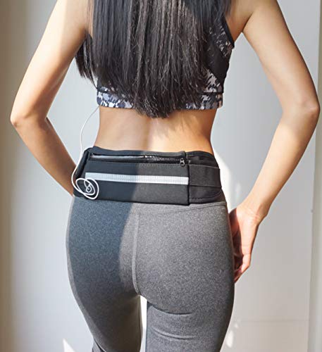 SOHA Bag platte heuptas voor sport, vrije tijd en reizen, waterafstotende riemtas, extra plat met perfecte pasvorm… - Image 7