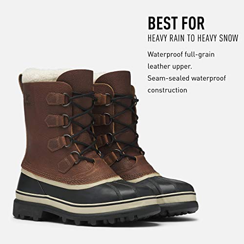 Sorel Sorel Herren-Winterstiefel, CARIBOU WL, Braun (Tobacco), Größe: 43