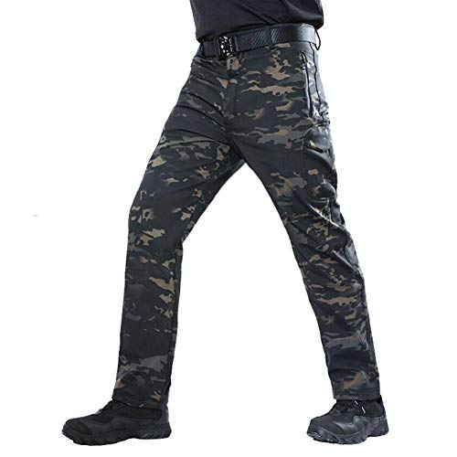 image for ANTARCTICA Men's Winter Fleece Lined Softshell Tactical Pants for Ski 