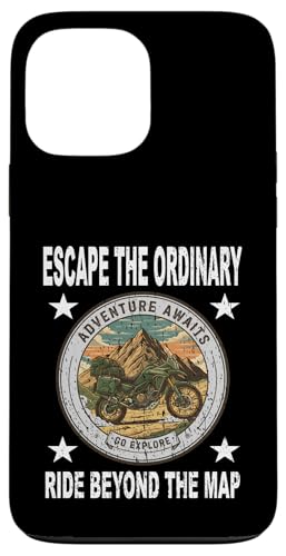 ESCAPE THE ORDINARY RIDE BEYOND MAP ���[�^�[�T�C�N���A�h�x���`���[�B �X�}�z�P�[�X iPhone 13 Pro Max �p