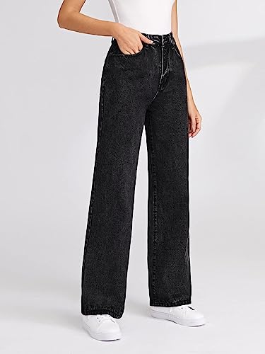 Image of dockstreet High Rise Denim Lycra Jeans | Straight Fit Ankle-Length Design with Body Shaping Fabric