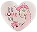 NICI Lama Love Llama Cojín, Color Blanco/Rosa (42706)