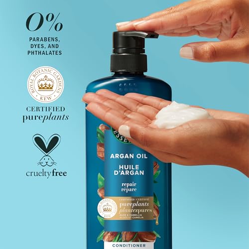 Herbal Essences Argan Oil Repair Shampoo & Conditioner Set, Moisturizes & Smoothes, Paraben-Free, Color-Safe, pH-Balanced, Citrus Scent, 20.2 Fl Oz, 2-Pack