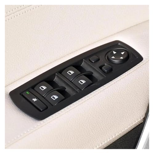 Interrupteur lève-vitre pour BMW X3 E83 2005-2010 commande de fenêtre noire 61313414355