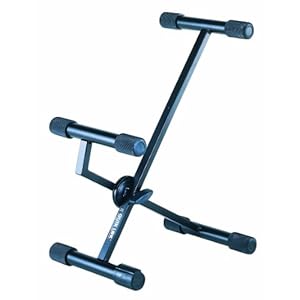 Quik Lok BS/313 luidsprekerstandaard (kleine X-standaard, kantelbaar, lange hals) (import uit het Verenigd Koninkrijk)