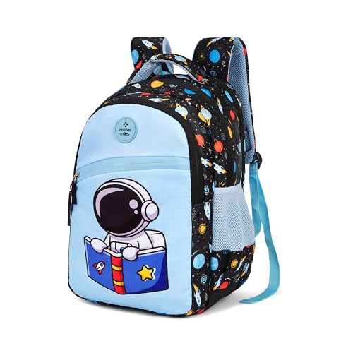 Image of Nasher Miles Polyester Backpack | Ideal for Preschool, Kindergarten, College, School, Office& Travel | Toddler, Girls, Boys, Men, Women
