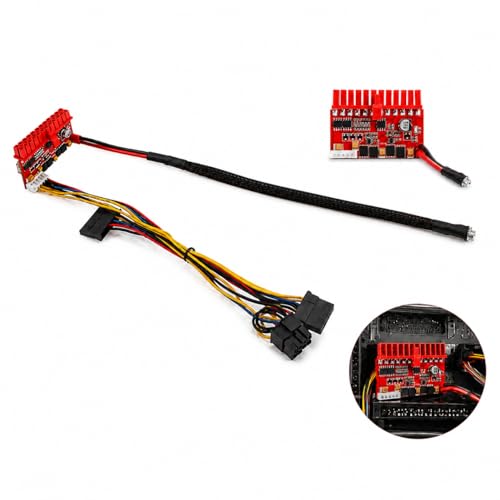 KSSA �݊��i DC-ATX-160W �d�����W���[�� 160W AC�A�_�v�^�[�ϊ���� 24�s�� ���}���^ ���^PC Mini-ITX HTPC �ԍ�PC�p �t�@�����X �É� �d���L�b�g