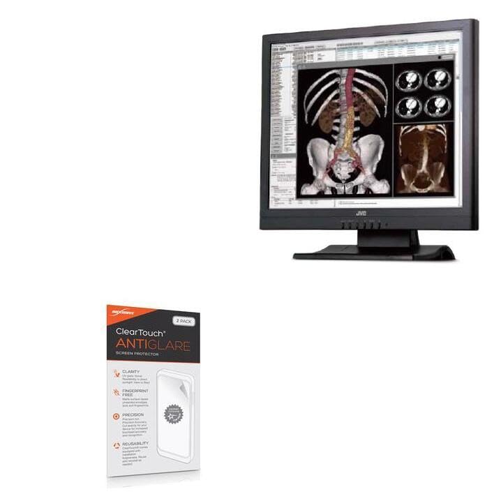 BoxWave Screen Protector Compatible with JVC CL-R190 - ClearTouch Anti-Glare (2-Pack), Anti-Fingerprint Matte Film Skin