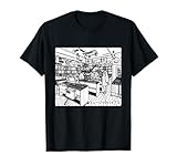 Japan Schallplattenladen Musik Japanische Ästhetik Tokio T-Shirt