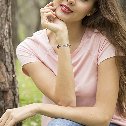 Image of Madison Tyler Religious Prayer Bracelet For Women | Religious Jewelry Gift for Women Christian Gift