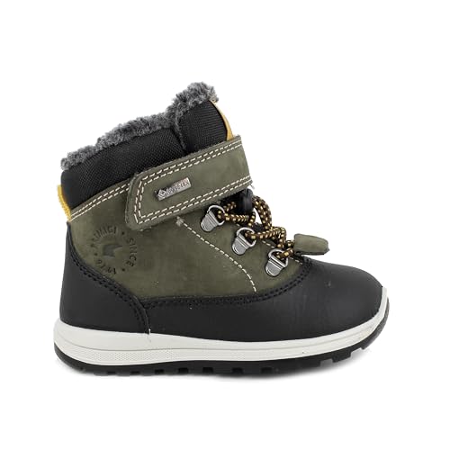 Primigi Jungen Baby TIGUAN GTX Schneestiefel, Bosco-Nero, 20 EU
