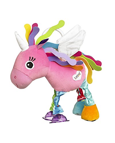Lamaze Тilly Twinklewings - Clip On Pram & Pushchair Newborn Baby Toy, Unicorn Toy, Sensory Toy For Babies Boys & Girls From 0-6 Months