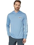 Salty Crew Bruce Hood Long Sleeve Tech Tee Marine Blue XL