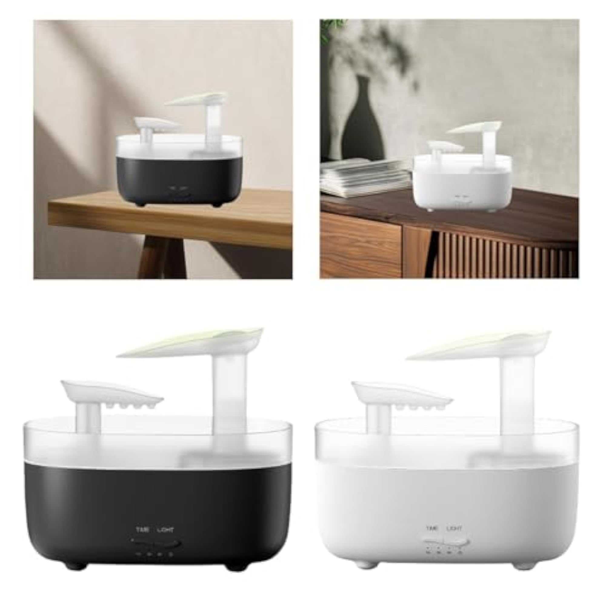 Yoga Aroma Diffuser with 3 Level Timer, Essential Humidifier