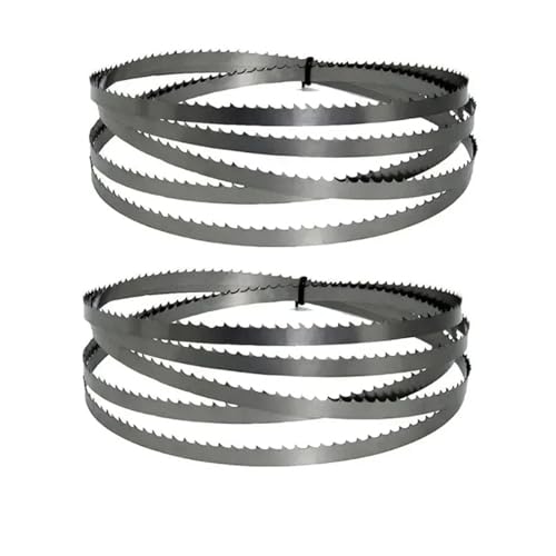 Scie à ruban bois et métaux : lot de 2 lames SK5 2240 mm pour vos projets d'atelier