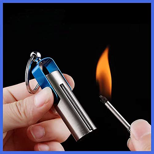 Lucario Permanent Match Striker Lighter with Key Chain Camping Fire