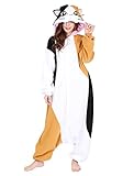 Calico Cat Kigurumi Onesie (One Size)