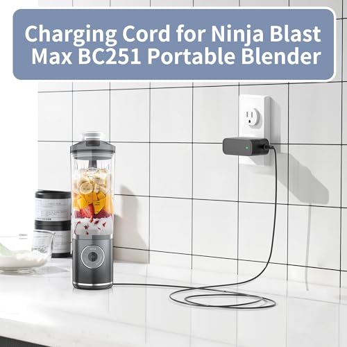 Cargador de repuesto para licuadora portátil Ninja Blast Max miniatura 3