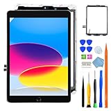 oiKaFex [NO LCD] Premium-Quality for iPad 9 Gen Screen Replacement Digitizer Touch Glass Repair Kit with Tools+Home Button & HD Installation Video for 2021 iPad 9(10.2”)