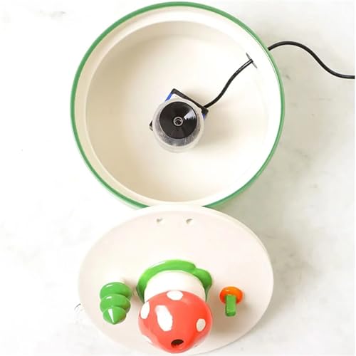 Fuente de Agua para Gatos Cerámica Automática 1.5L miniatura 5