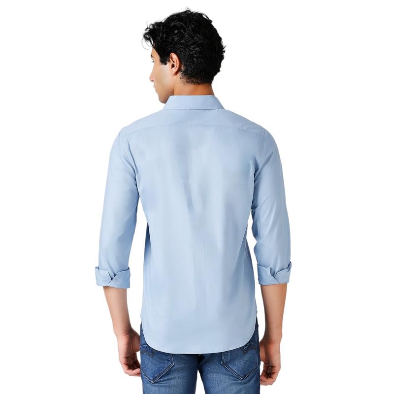 Image of MARK & ALBERT Men's Cotton Formal Shirt