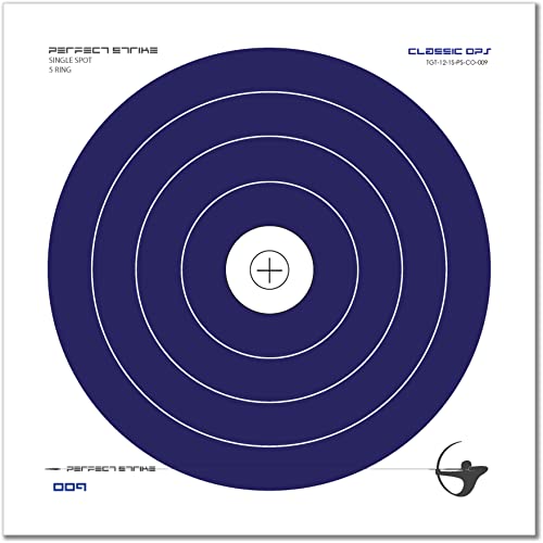 Perfect Strike Archery Targets. Classic OPS No. 009. Archery Paper Targets. Great for Practice in The Backyard or at The Range. (12
