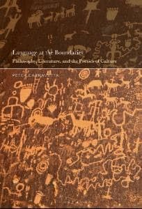 Buy Language at the Boundaries Philosophy, Literature, and the Poetics of Culture — BookShops.in