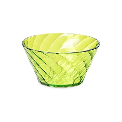 Omada Design Schüssel für die Küche mit Diamantwirkung aus Durchsichtigen Acryl. Durchmesser 13,5 cm Fassungsvermög 50 Cl. Made in Italy Cover