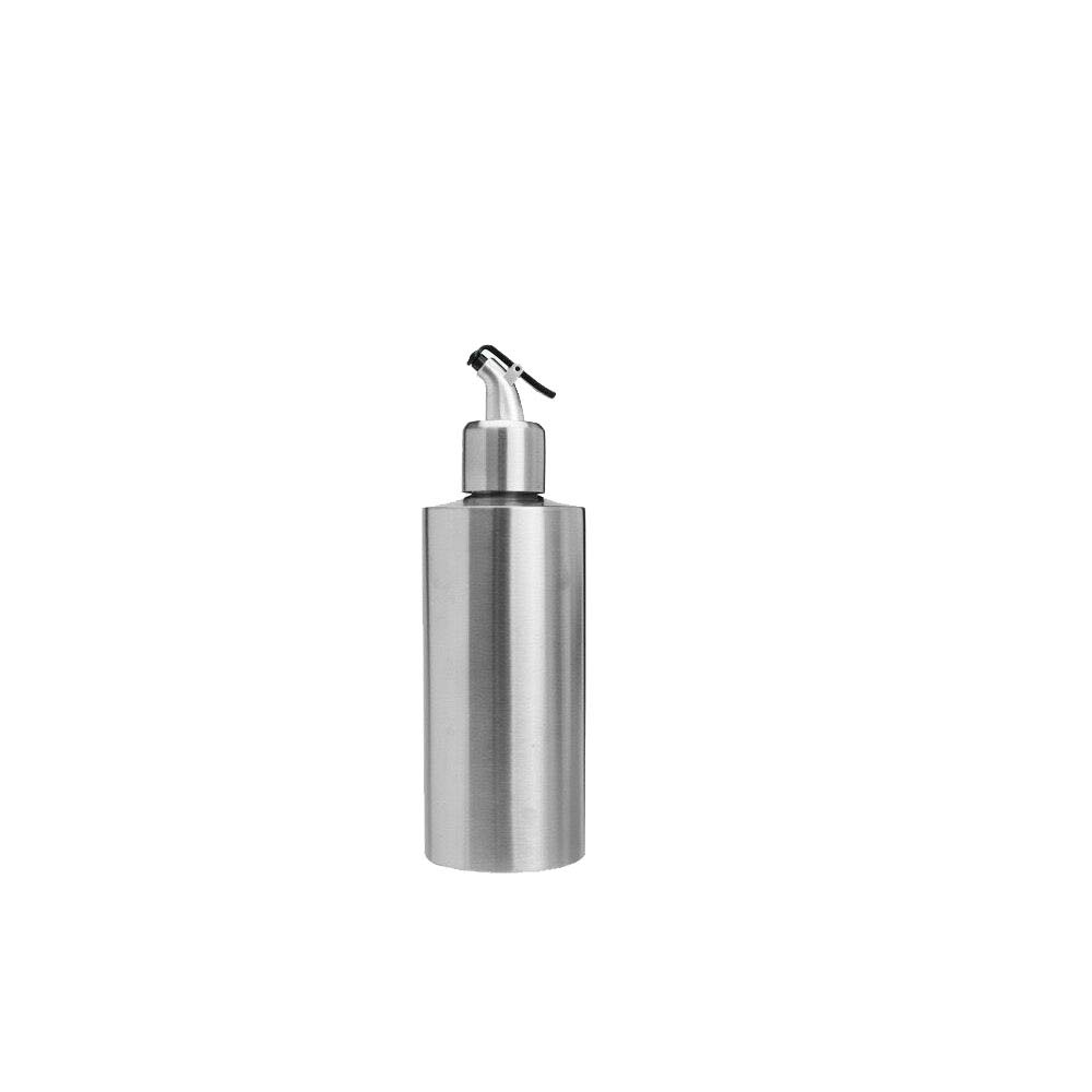 Gteller Stainless Steel Olive Oil Dispenser, Leakproof Pourer Dispensing Bottle For Oil Soy sauce Vinegar&Cooking wine 550ml/350ml/250ml (550ml-B model)