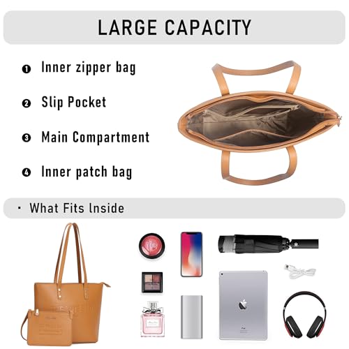 Image of Chinllo Tote Bag for Women, Medium Top Handle Handbags Purse