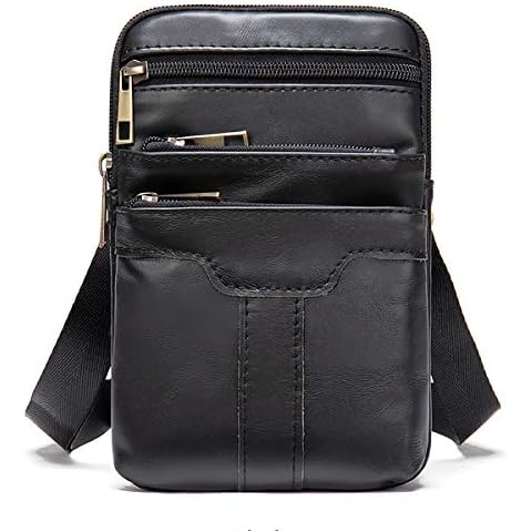 Bolso de Teléfono Móvil Bandolera de Cuero Cover