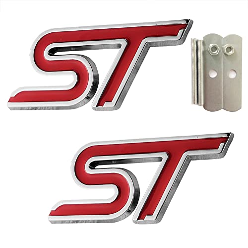 Logotipo RS Rojo Metálico para Sustituir Emblemas Desgastados de Chevy