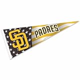 Padres Nation USA Stars and Stripes Pennant Full Size Pennant Flag