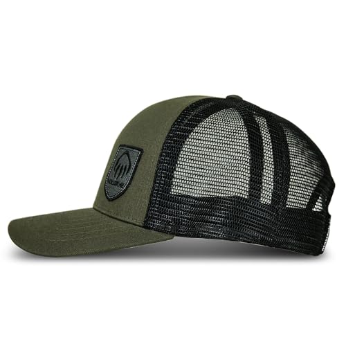 Image of Wolverine Trucker Hat | Mesh Back | Snapback | Adjustable | Rugged | Durable | Workwear