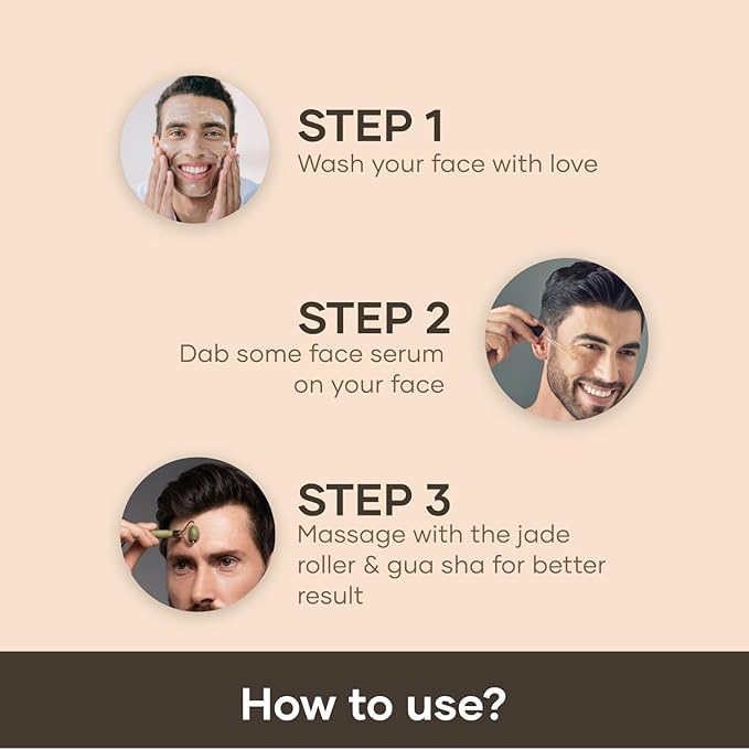 Image of Scalp Oil Applicator, Jade Roller & Gua Sha Combo - Ice Face Roller & Silicone Shampoo Brush - Dandruff Relief & Circulation Boost(4PCS)