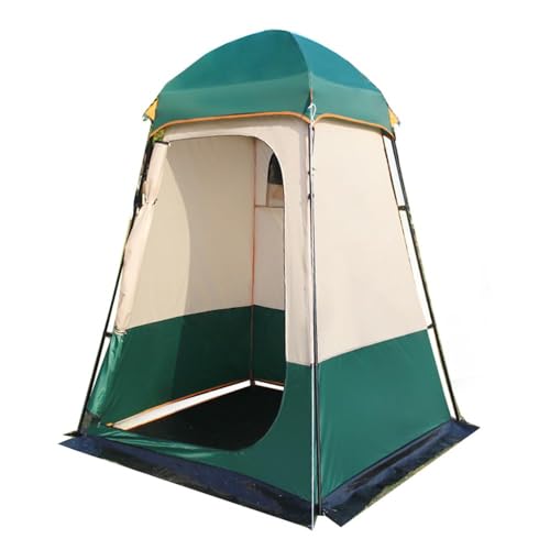 Fengzel Outdoor シャワーテント トイレテント160*160*240cm 大きいサイズ 防風防雨 UVカット 通気 更衣室 簡易シャワー お釣り 海水浴 アウトドア ビーチテント プライバシーテント