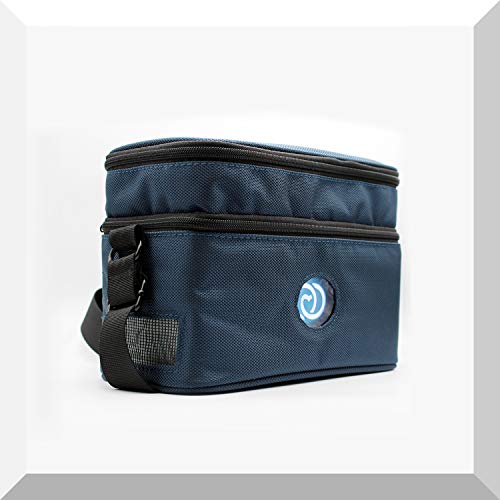 Travel Transporttasche für LifeinaBox-Minikühlschrank. Eine elegant gestaltete Tasche für den tragbaren LifeinaBox-Kühlschrank (Platz für Kabel