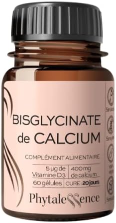 Calcium Bisglycinate 60 Capsules