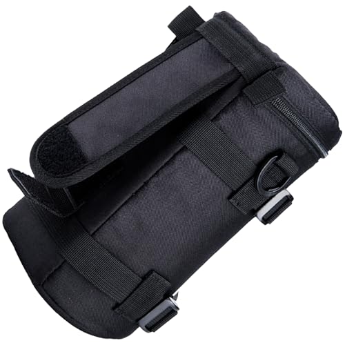 VIVIWI Bolsa impermeable para lente de cámara con acolchado grueso a prueba de golpes para lentes DSLR, tamaño opcional