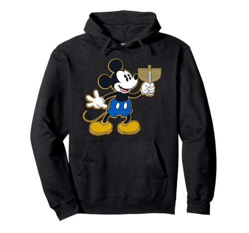 Mickey Mouse Hanukkah Menorah hoodie chaud contre le froid des fêtes vêtement Disney