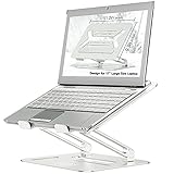 Urmust Adjustable Laptop Stand for Desk Aluminum Computer Stand for Laptop Riser Holder Notebook...
