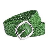 Photo Gallery breyhda cintura intrecciata in pelle da 3 cm x 106 cm per jeans eleganti da donna cintura con fibbia ad ardiglione pantaloni cintura decorativa accessori di abbigliamento,verde,106x3cm Photo Gallery breyhda cintura intrecciata in pelle da 3 cm x 106 cm per jeans eleganti da donna cintura con fibbia ad ardiglione pantaloni cintura decorativa accessori di abbigliamento,verde,106x3cm
