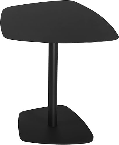 Miniatura 7 de Mesa auxiliar de mesa C, mesa auxiliar de metal para sofá, mesa auxiliar decorativa, impermeable y antioxidante, mesa de aperitivos para exteriores