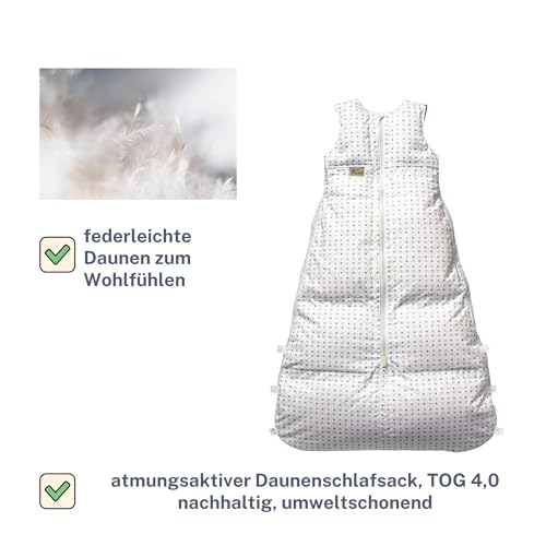 Set ARO Artländer Daunenschlafsack mit Stoffwindel von Kinderhaus...